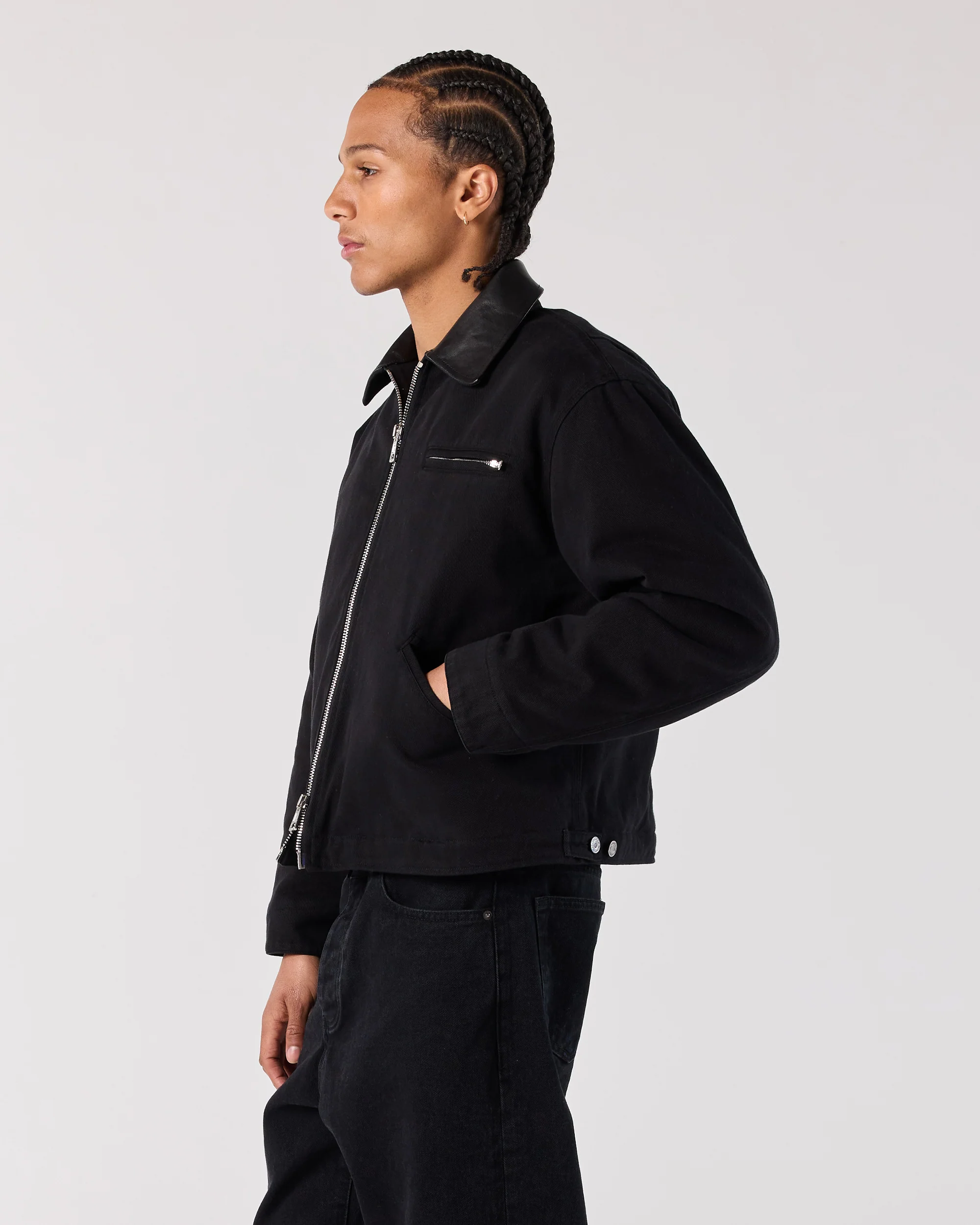 Work Jacket - Black - Image 5