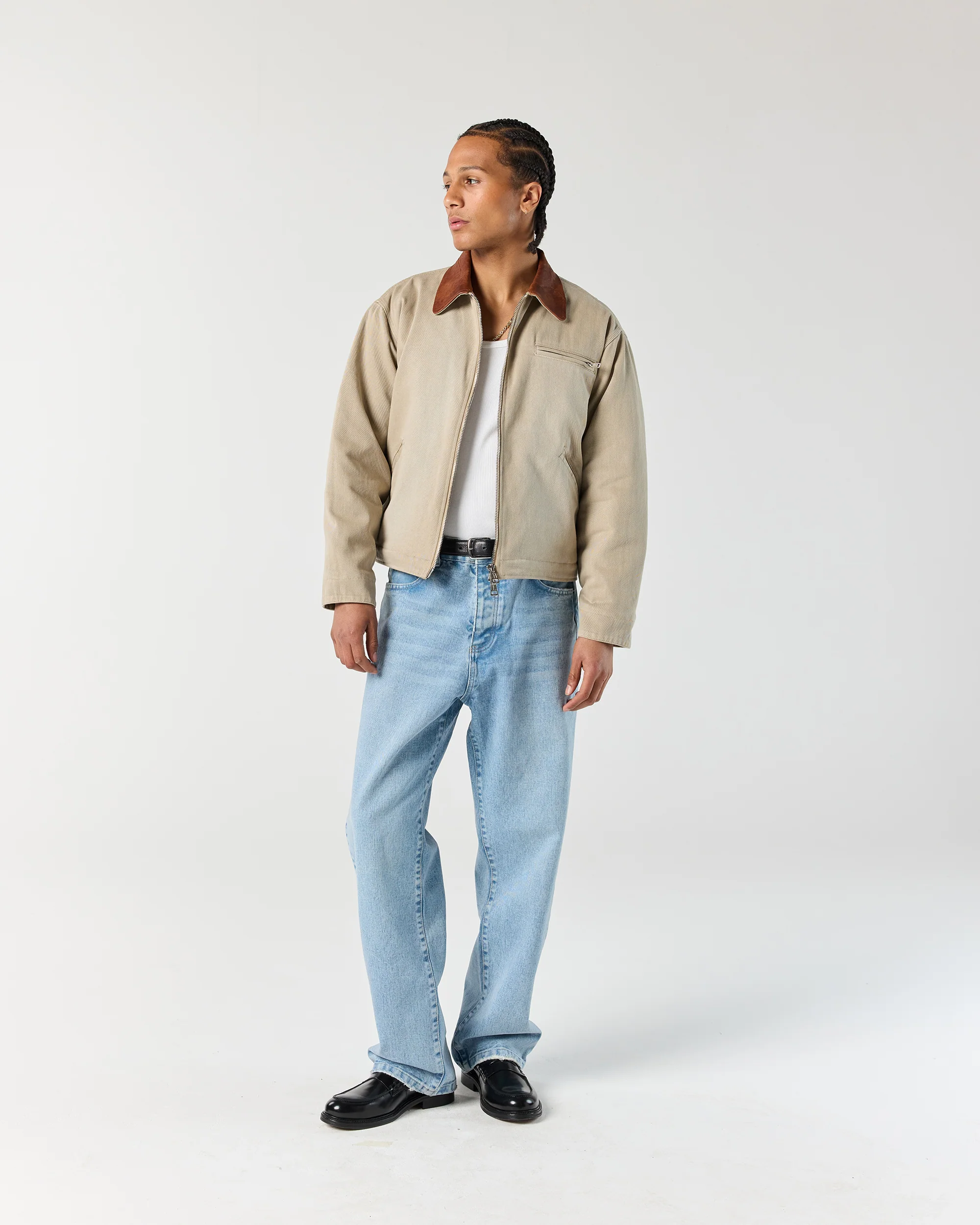 Work Jacket - Washed Sand - Image 3